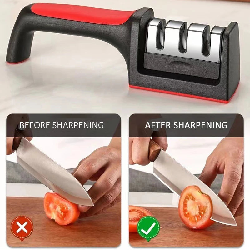 Multi-Functional Handheld Knife Sharpener